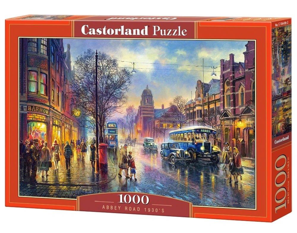 Abbey Road a 30 - as években Castorland 1000 darabos kirakó puzzle (C - 104499) - puzzlegarden