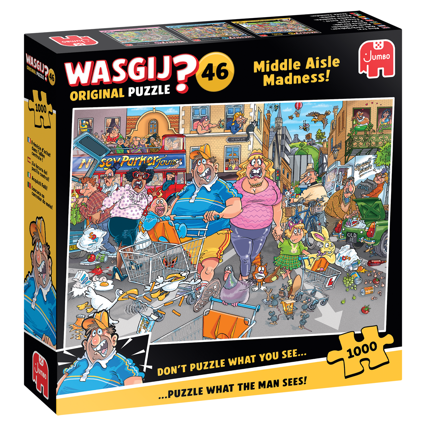 Wasgij Original 46 – Káosz a középső sorban!