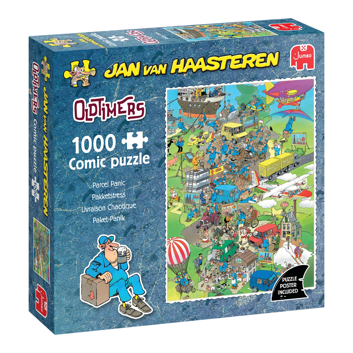 Jan van Haasteren Oldtimers – Csomagpánik – doboz