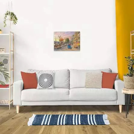 Egy párizsi este – a kész kép enteriőrben