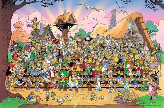 Asterix és Obelix szereplők Ravensburger 3000 darabos kirakó puzzle (RA - 14981) - puzzlegarden