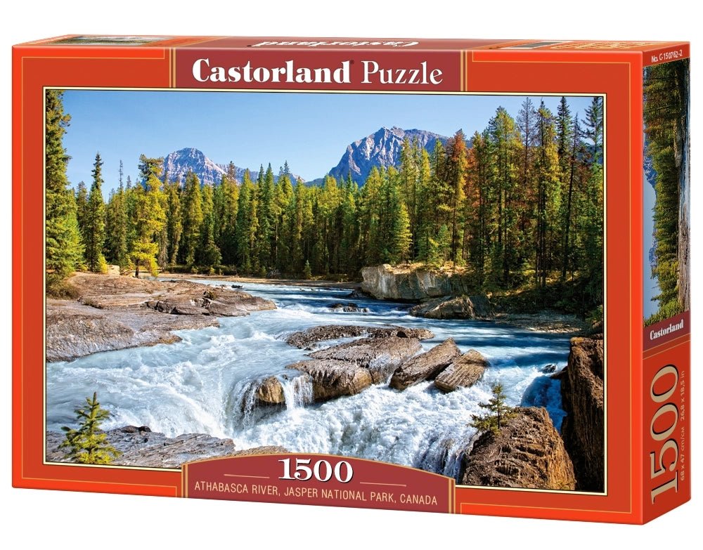 Athabasca folyó, Jasper Nemzeti Park, Kanada Castorland 1500 darabos kirakó puzzle (C - 150762) - puzzlegarden