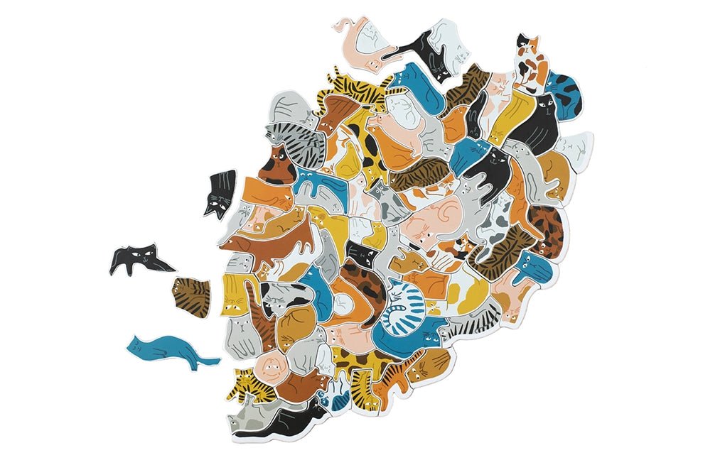 299 macska és egy kutya Laurence King 300 darabos kirakó puzzle (LK-9781786276582) - puzzlegarden