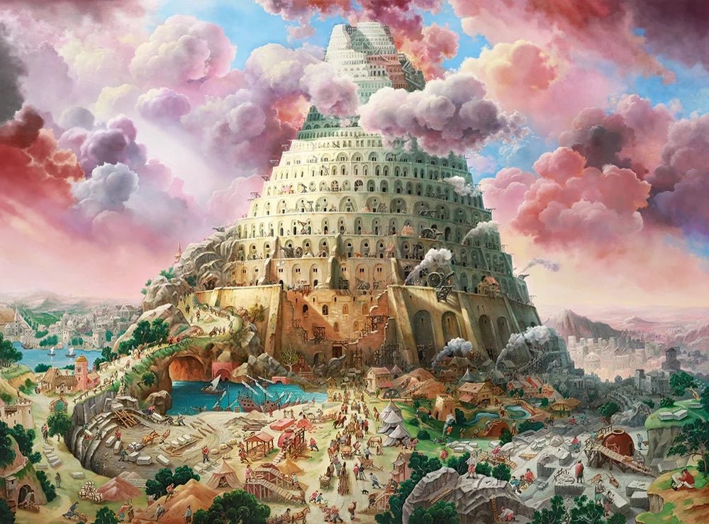 Bábel Tornya Castorland 3000 darabos kirakó puzzle (C - 300563) - puzzlegarden