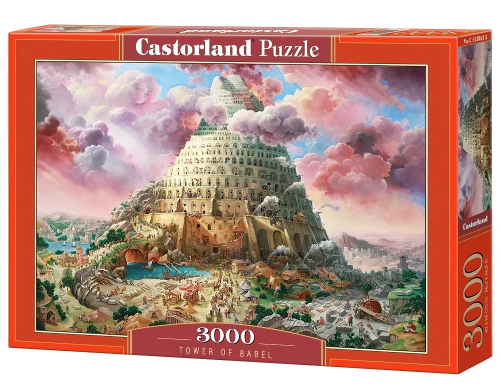 Bábel Tornya Castorland 3000 darabos kirakó puzzle (C - 300563) - puzzlegarden