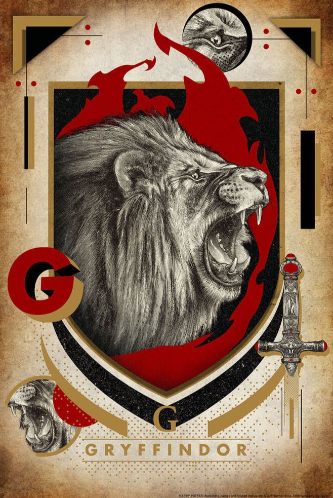 3D Puzzle - Griffendél - könyv alakú díszdobozban Prime3D 300 darabos kirakó puzzle (P3D - 35614) - puzzlegarden