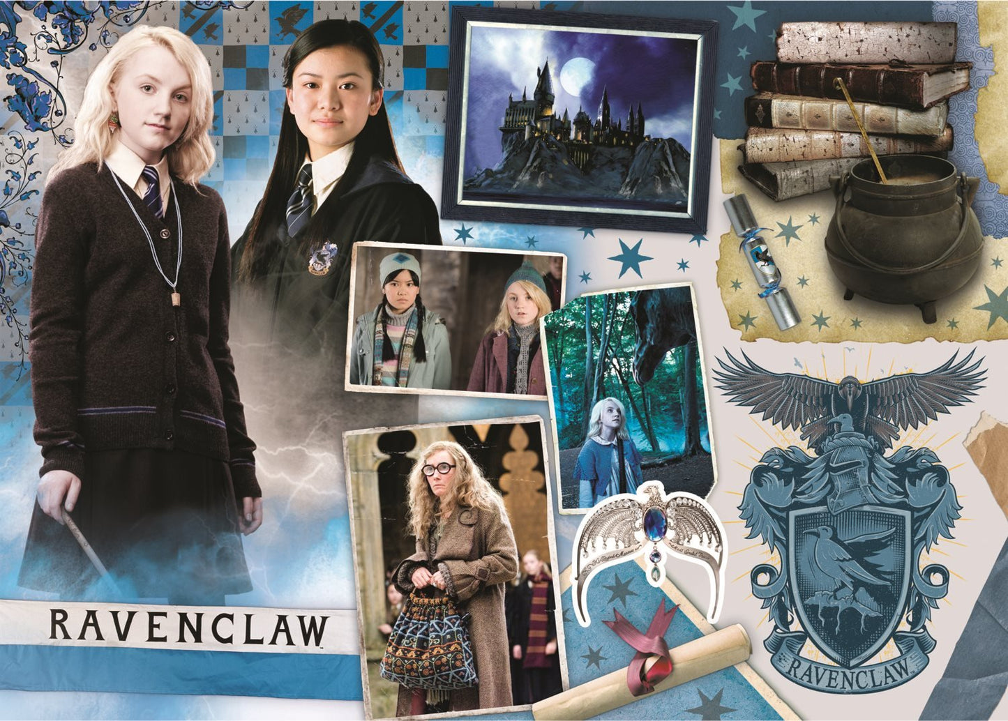 4in1 Harry Potter (1500, 1000, 500, 300) Trefl 1500 darabos kirakó puzzle (TR - 93104) - puzzlegarden