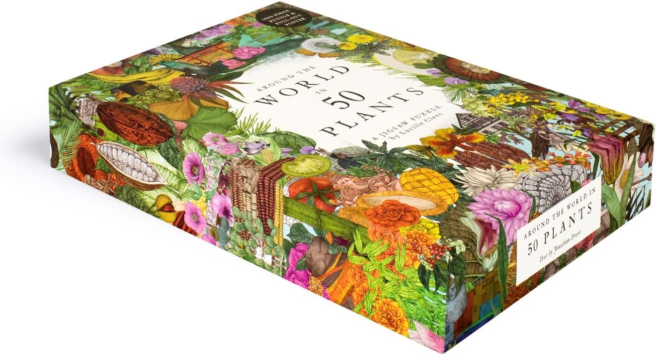 50 növény a világ körül Laurence King 1000 darabos kirakó puzzle (LK - 9781399609104) - puzzlegarden