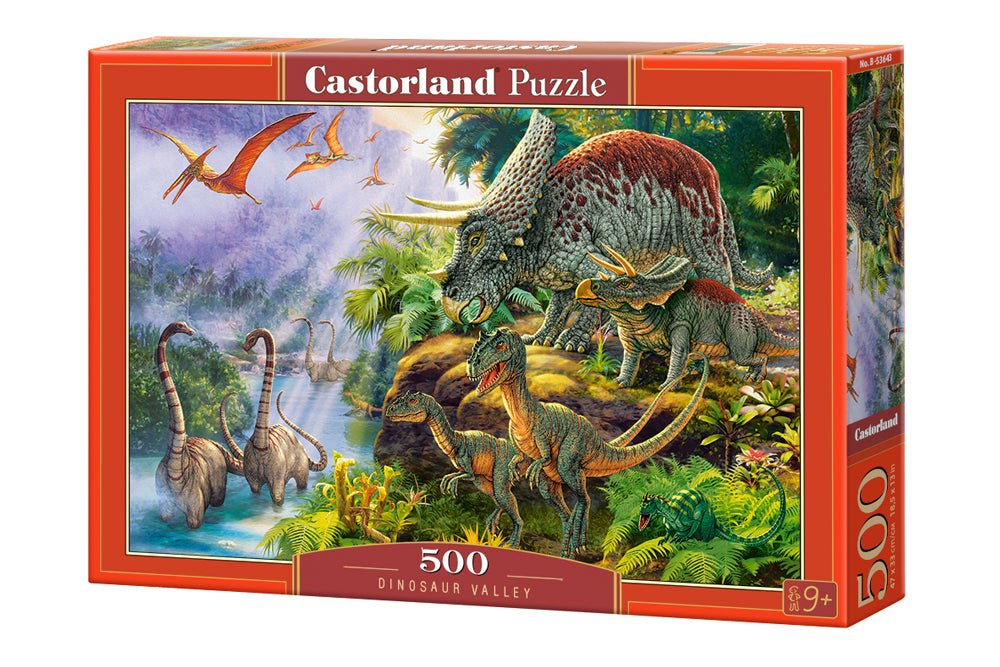 Dínók völgye Castorland 500 darabos kirakó puzzle (C - 53643) - puzzlegarden