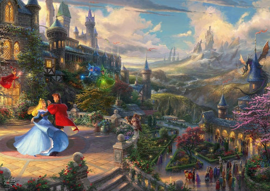 Csipkerózsika - Tánc a Fényben Schmidt Spiele 1000 darabos kirakó puzzle (SCH - 57369) - puzzlegarden