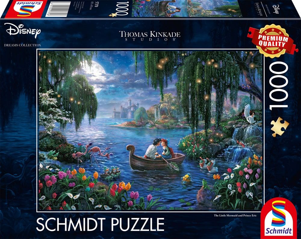 A Kis Hableány és Eric Herceg Schmidt Spiele 1000 darabos kirakó puzzle (SCH - 57370) - puzzlegarden