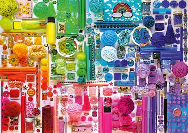 A Szivárvány Színei Schmidt Spiele 1000 darabos kirakó puzzle (SCH - 58958) - puzzlegarden