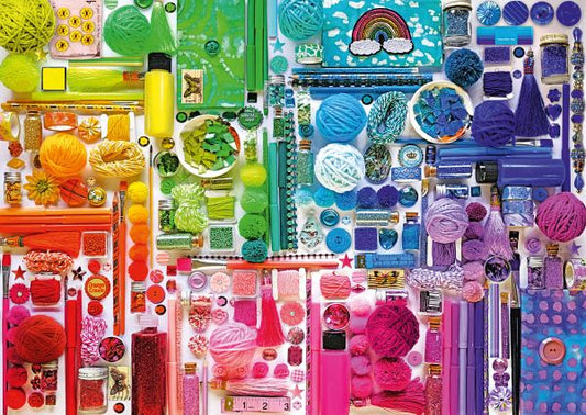 A Szivárvány Színei Schmidt Spiele 1000 darabos kirakó puzzle (SCH - 58958) - puzzlegarden