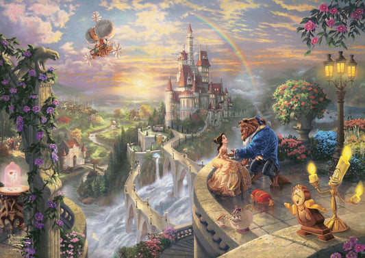 A Szépség és a Szörnyeteg Szerelem - Díszdobozban! Schmidt Spiele 500 darabos kirakó puzzle (SCH - 59926) - puzzlegarden