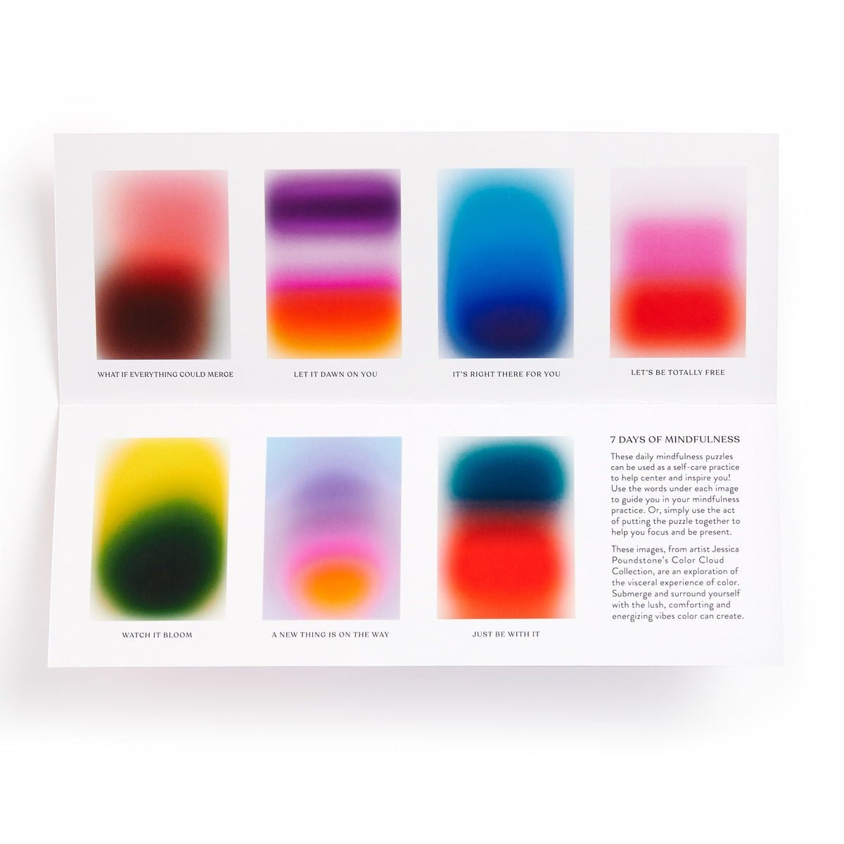 7 Days of Mindfulness Set - 7x70 Galison 70 darabos kirakó puzzle (GA - 9780735377943) - puzzlegarden