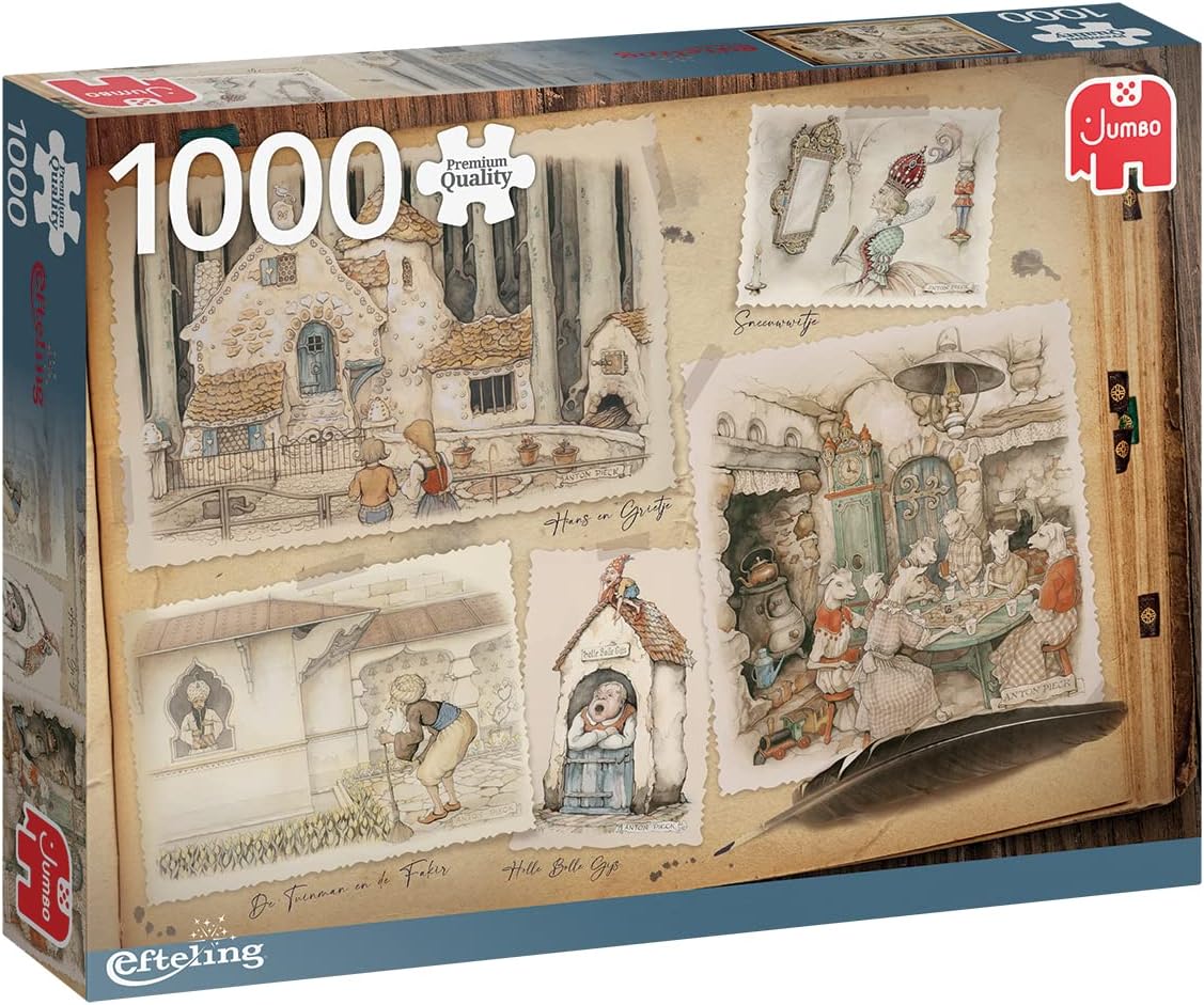 Anton Pieck - Híres Mesék Jumbo 1000 darabos kirakó puzzle (JU - 18874) - puzzlegarden