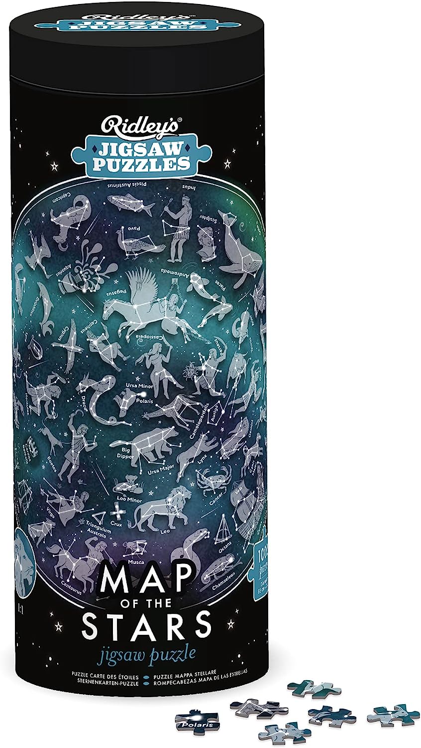 Csillagtérkép - díszdobozban Ridley's Games 1000 darabos kirakó puzzle (GA - JIG075) - puzzlegarden