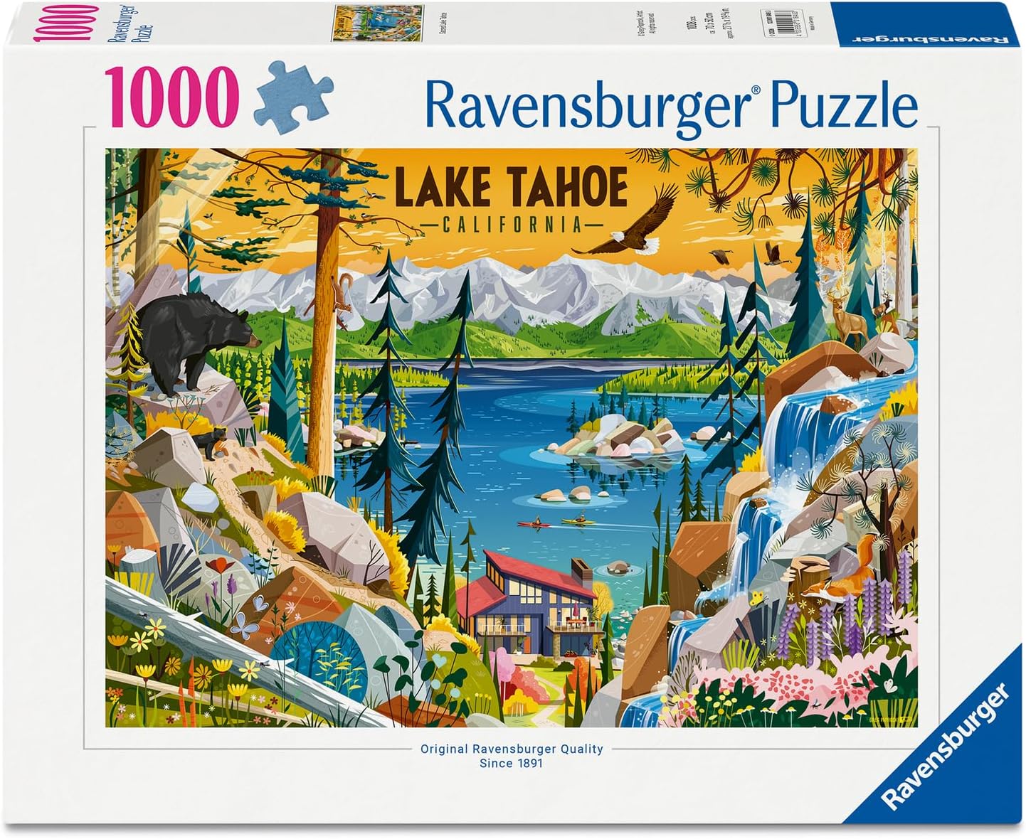 A fenséges Lake Tahoe – US Puzzle Bajnokság