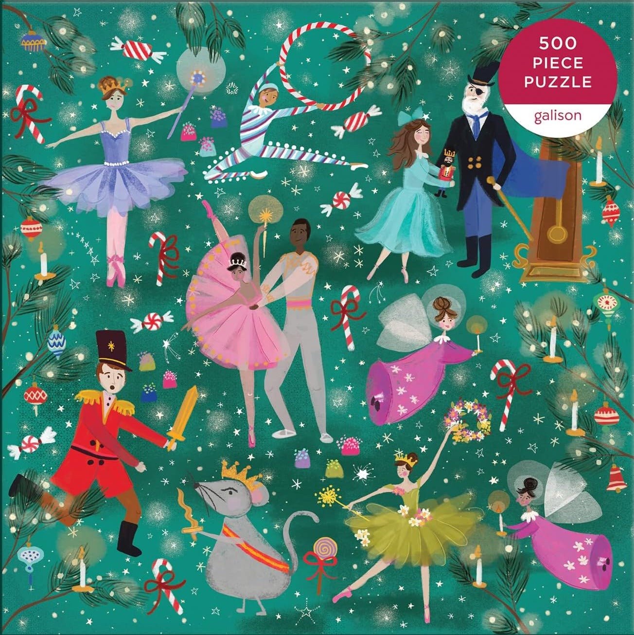 A Diótörő Galison 500 darabos kirakó puzzle (GA - M040121D1) - puzzlegarden