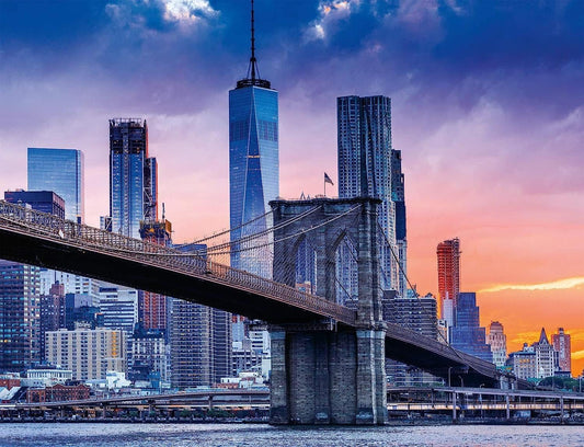 Brooklyn híd, New York Ravensburger 2000 darabos kirakó puzzle (RA - 16011) - puzzlegarden