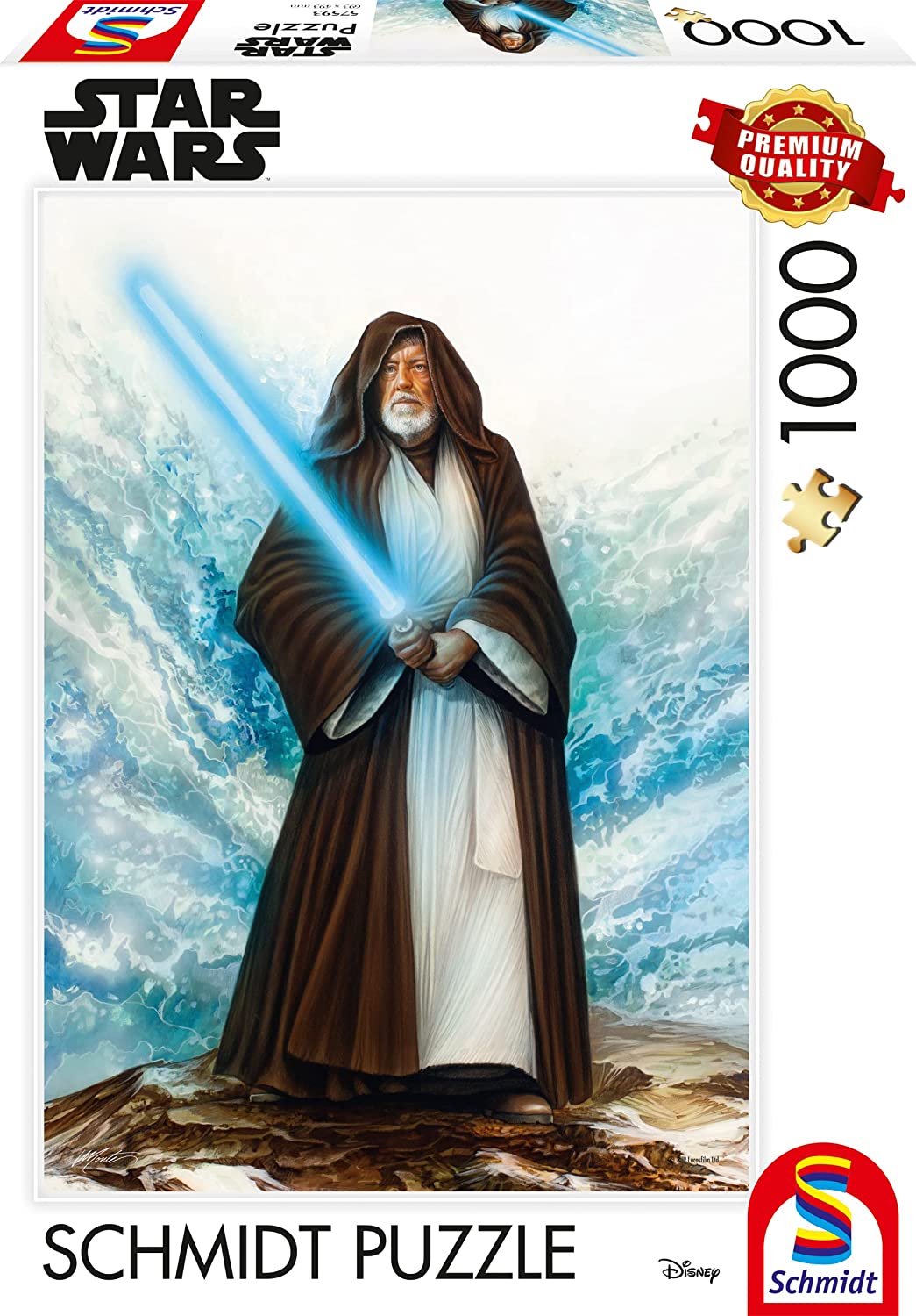 A Jedi Mester Schmidt Spiele 1000 darabos kirakó puzzle (SCH - 57593) - puzzlegarden