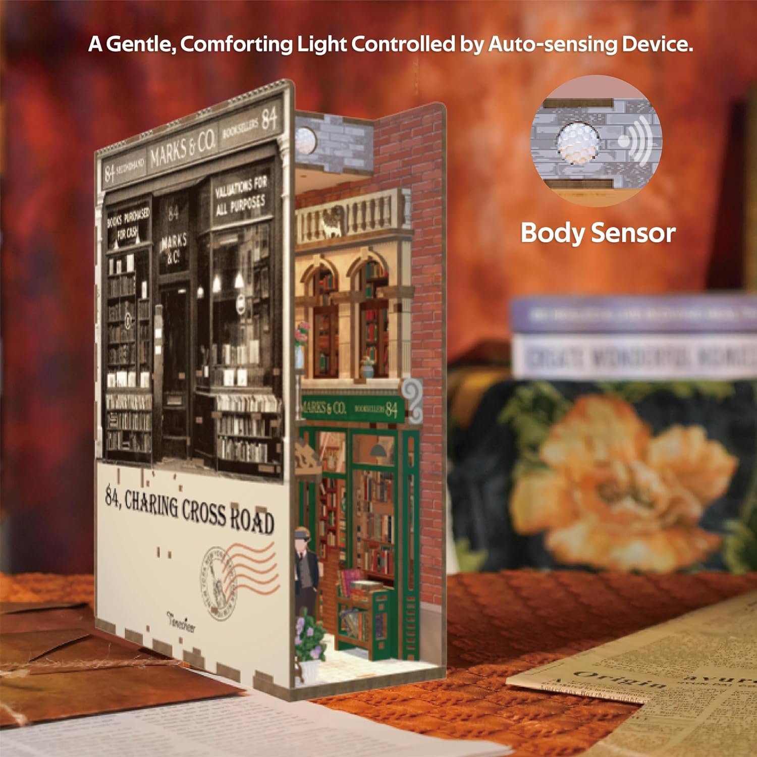 84 Charing Cross Road Könyvkuckó Tonecheer 178 darabos kirakó puzzle (TC - TQ114) - puzzlegarden