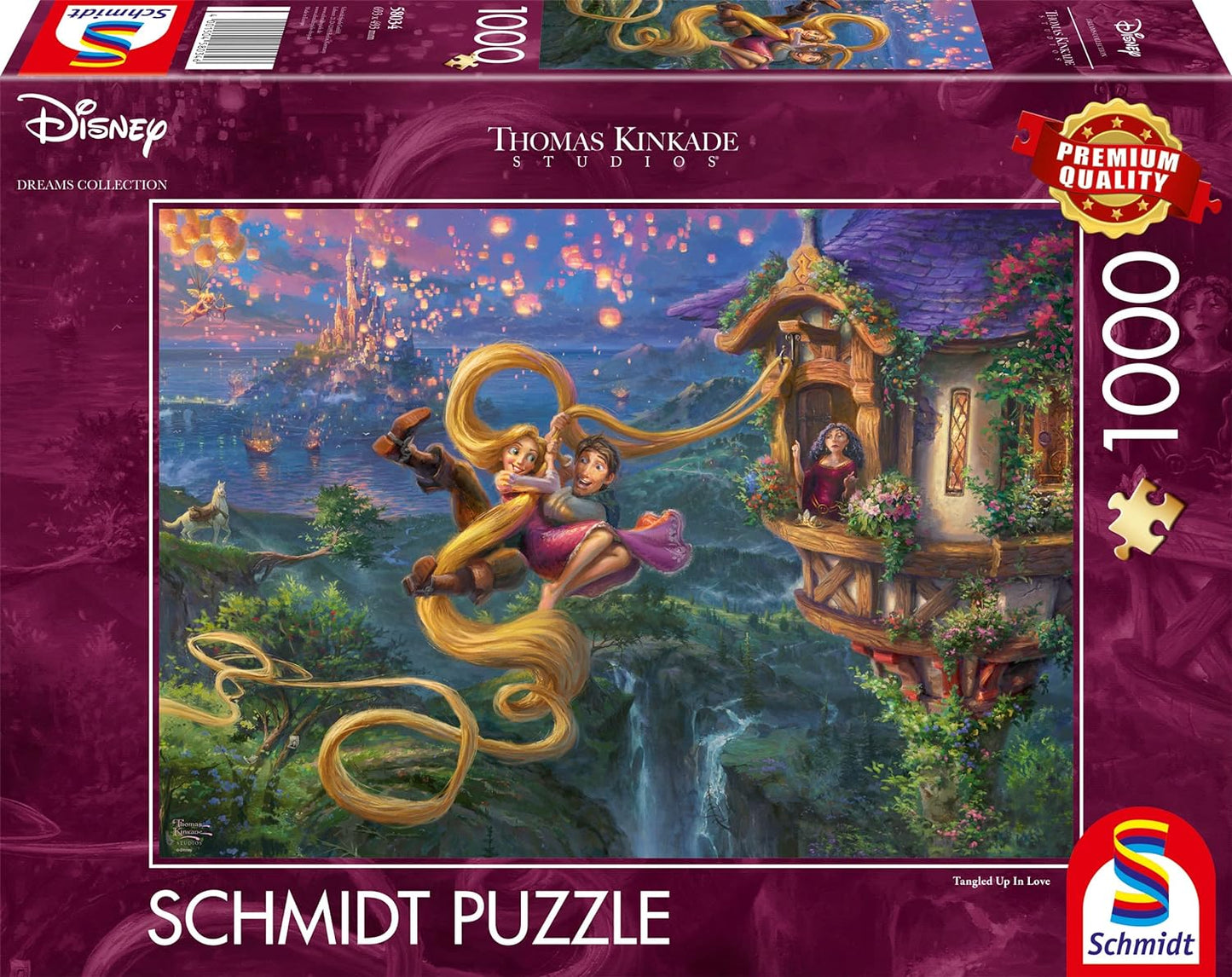 Aranyhaj - Szerelembe Gabalyodva Schmidt Spiele 1000 darabos kirakó puzzle (SCH - 58034) - puzzlegarden