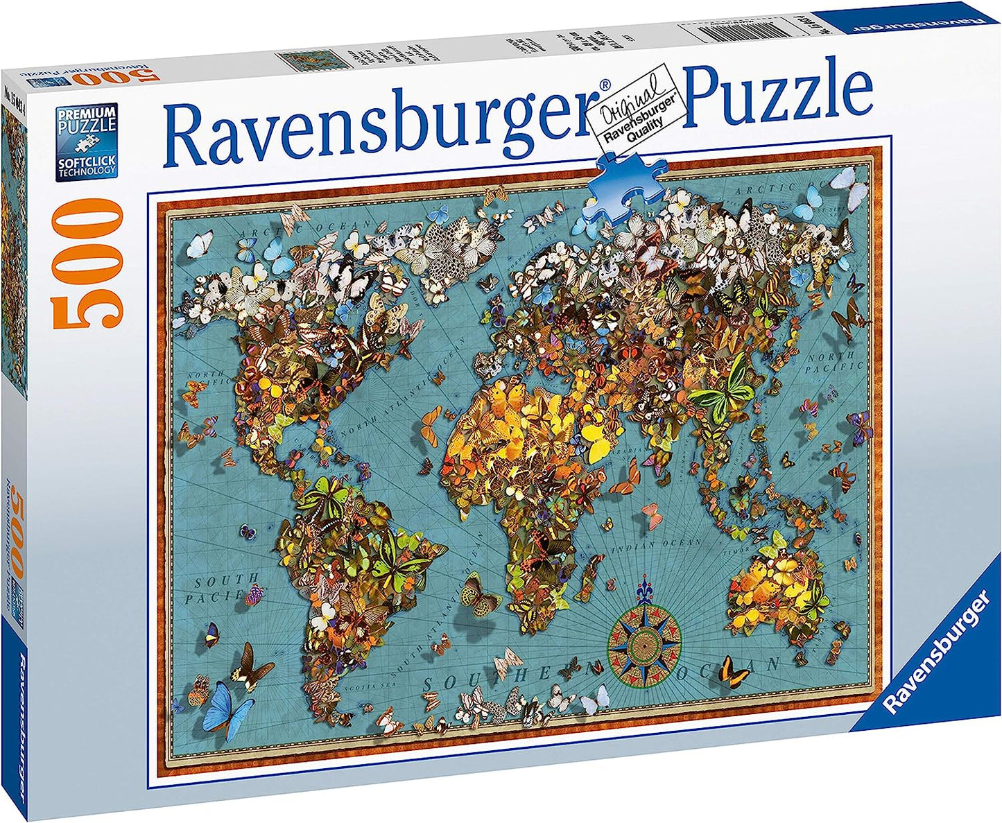 A Pillangók Világa Ravensburger 500 darabos kirakó puzzle (RA - 15043) - puzzlegarden
