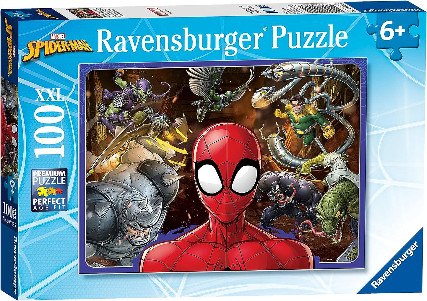 Bátor Pókember Ravensburger 100 darabos kirakó puzzle (RA - 10728) - puzzlegarden