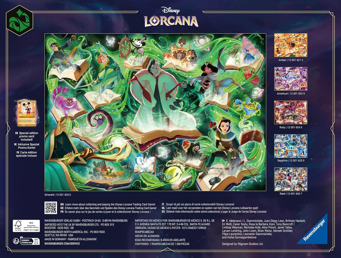 Disney Lorcana - A birodalom csillogása - Smaragd