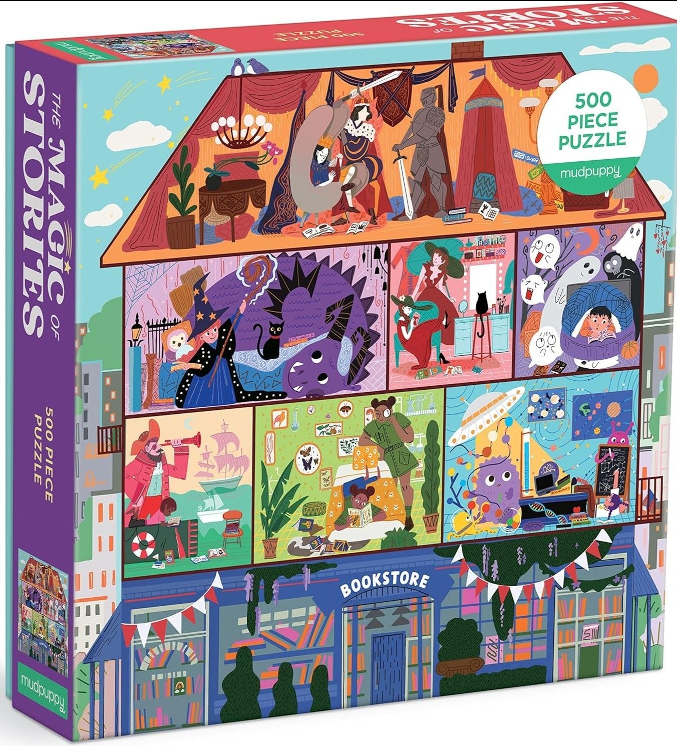 A mesék varázsa Mudpuppy 500 darabos kirakó puzzle (GA - M050922D1) - puzzlegarden