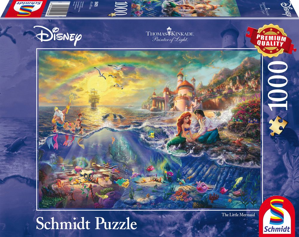 A kis Hableány Schmidt Spiele 1000 darabos kirakó puzzle (SCH - 59479) - puzzlegarden