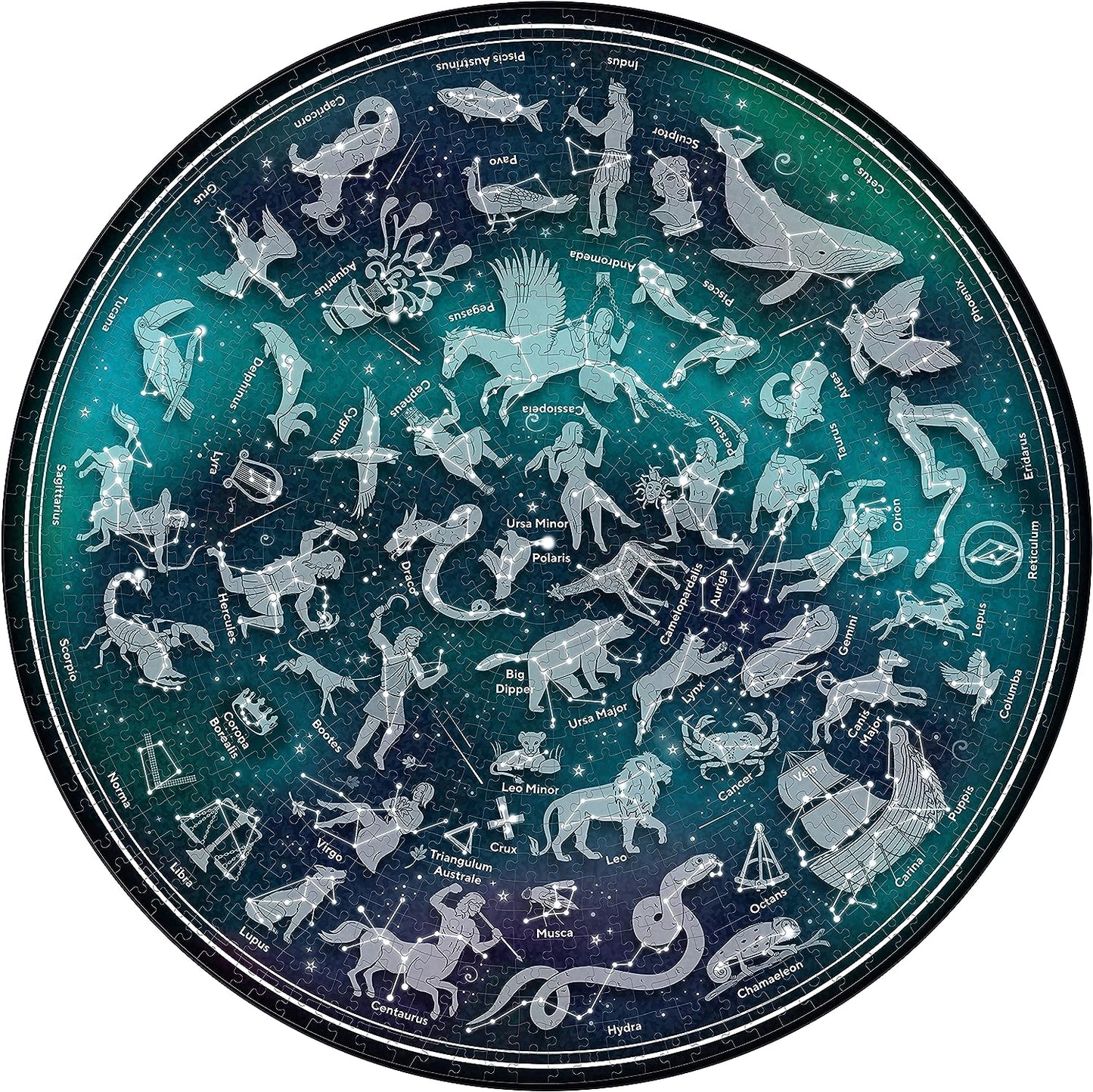 Csillagtérkép - díszdobozban Ridley's Games 1000 darabos kirakó puzzle (GA - JIG075) - puzzlegarden