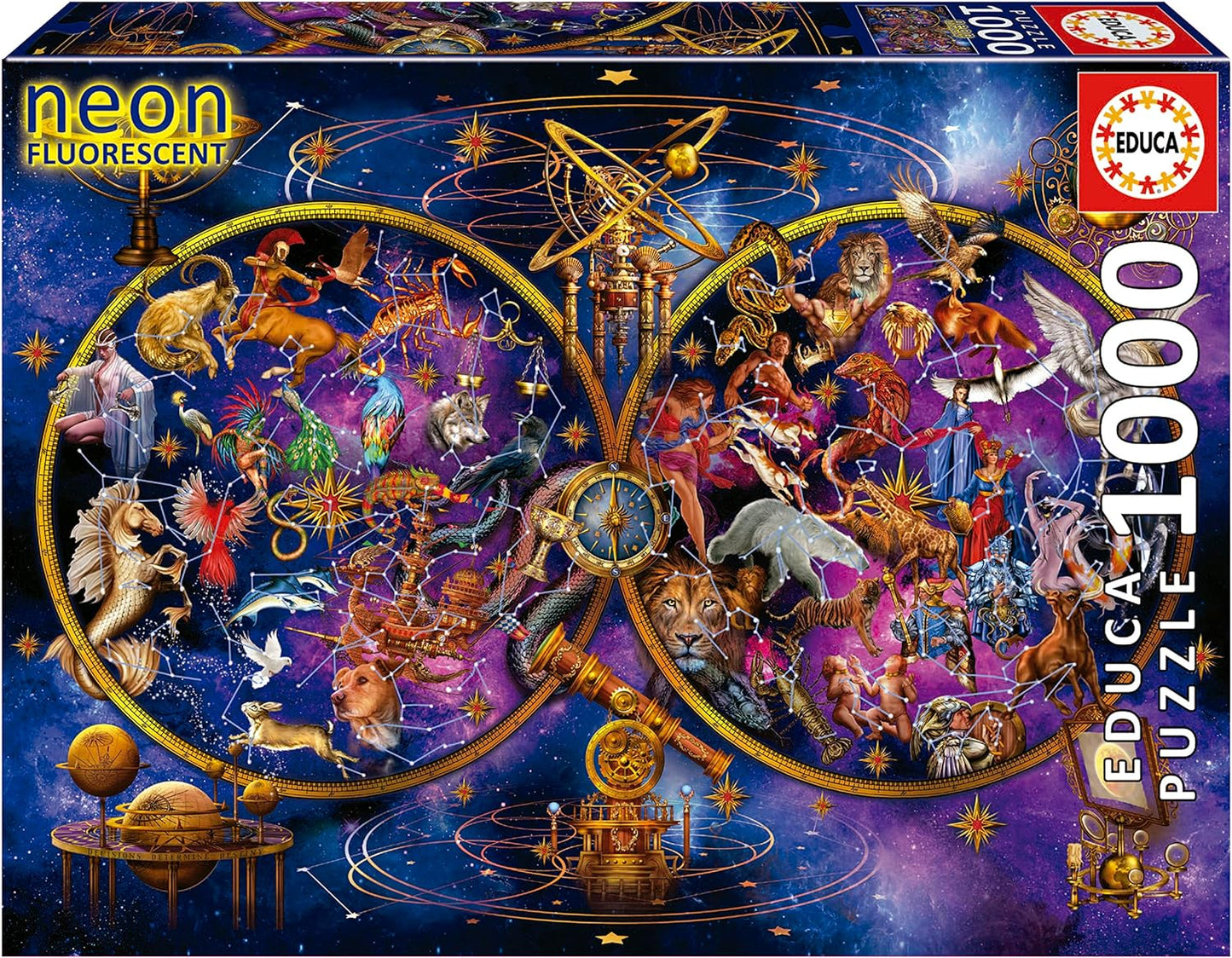 Csillagképek Educa 1000 darabos kirakó puzzle (ED - 19561) - puzzlegarden