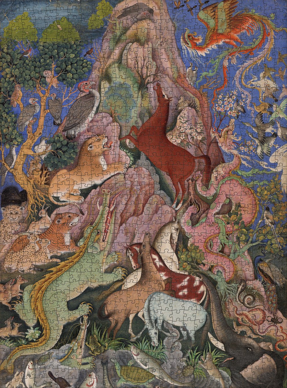 A holló beszél az állatokhoz Pomegranate 1000 darabos kirakó puzzle (POM - AA1084) - puzzlegarden