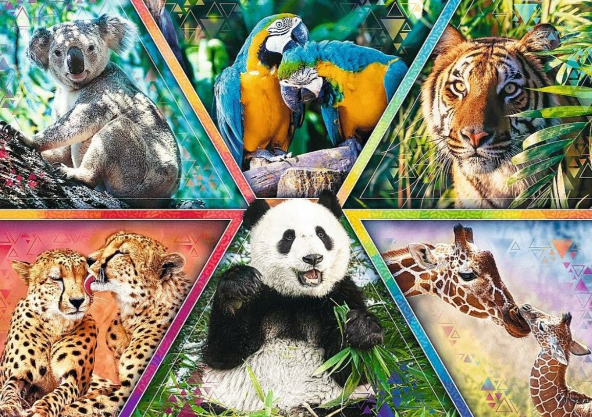 Animal Planet - Állat Királyság Trefl 1000 darabos kirakó puzzle (TR - 10672) - puzzlegarden