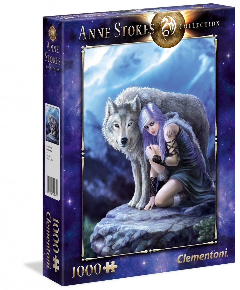 Anne Stokes Kollekció - A védelmező Clementoni 1000 darabos kirakó puzzle (CL - 39465) - puzzlegarden
