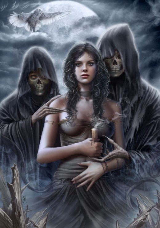 Az éjszaka Szelleme Grafika 1000 darabos kirakó puzzle (GR - F - 30008) - puzzlegarden