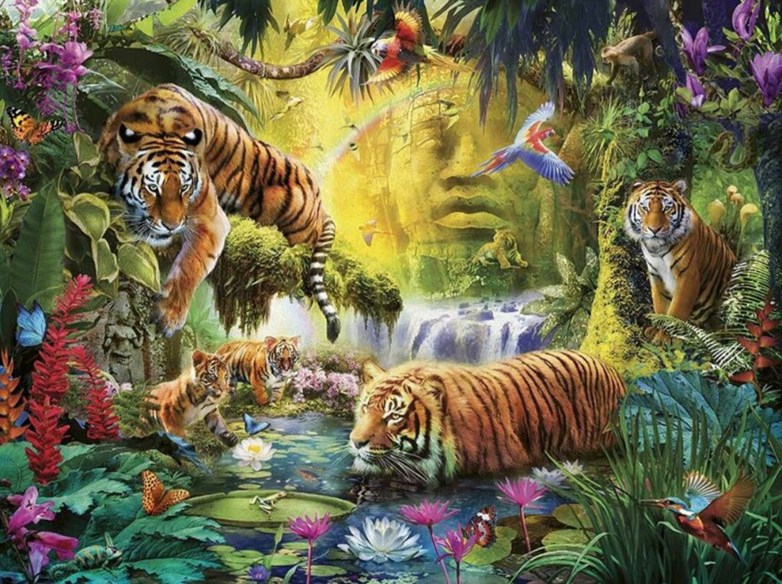 Békés Tigrisek Ravensburger 1500 darabos kirakó puzzle (RA - 16005) - puzzlegarden