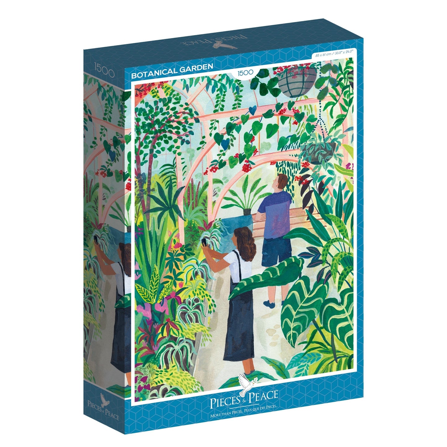 Botanikus Kert Pieces & Peace 1500 darabos kirakó puzzle (PaP - 0021) - puzzlegarden