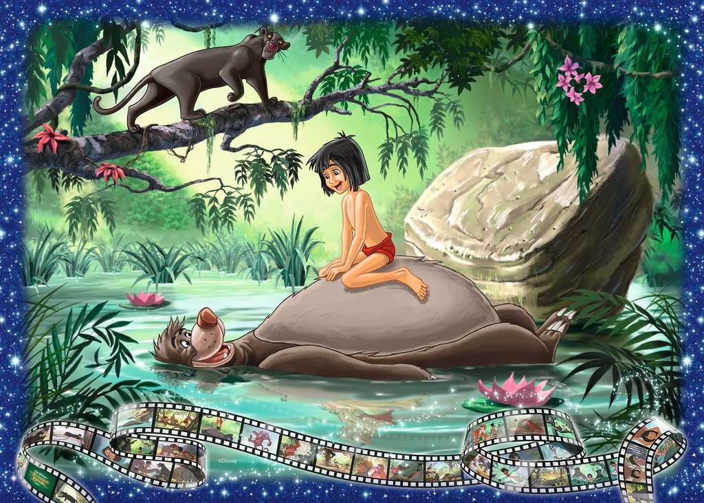 Disney Collector's Edition - A Dzsungel könyve Ravensburger 1000 darabos kirakó puzzle (RA - 12000318) - puzzlegarden