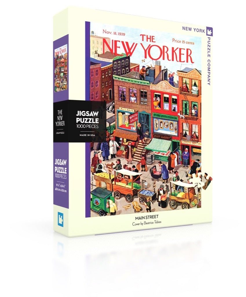 The New Yorker - A Főutca New York Puzzle Company 1000 darabos kirakó puzzle (NYPC - NY165) - puzzlegarden