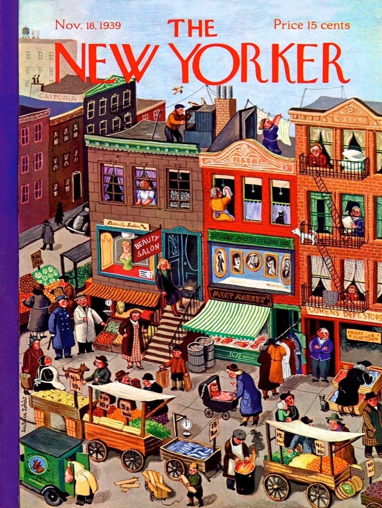 The New Yorker - A Főutca New York Puzzle Company 1000 darabos kirakó puzzle (NYPC - NY165) - puzzlegarden