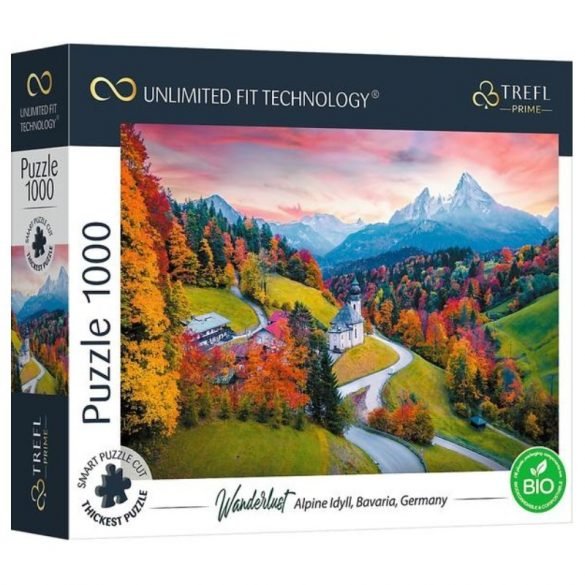 Alpesi idill Trefl Prime 1000 darabos kirakó puzzle (TR - 10703) - puzzlegarden