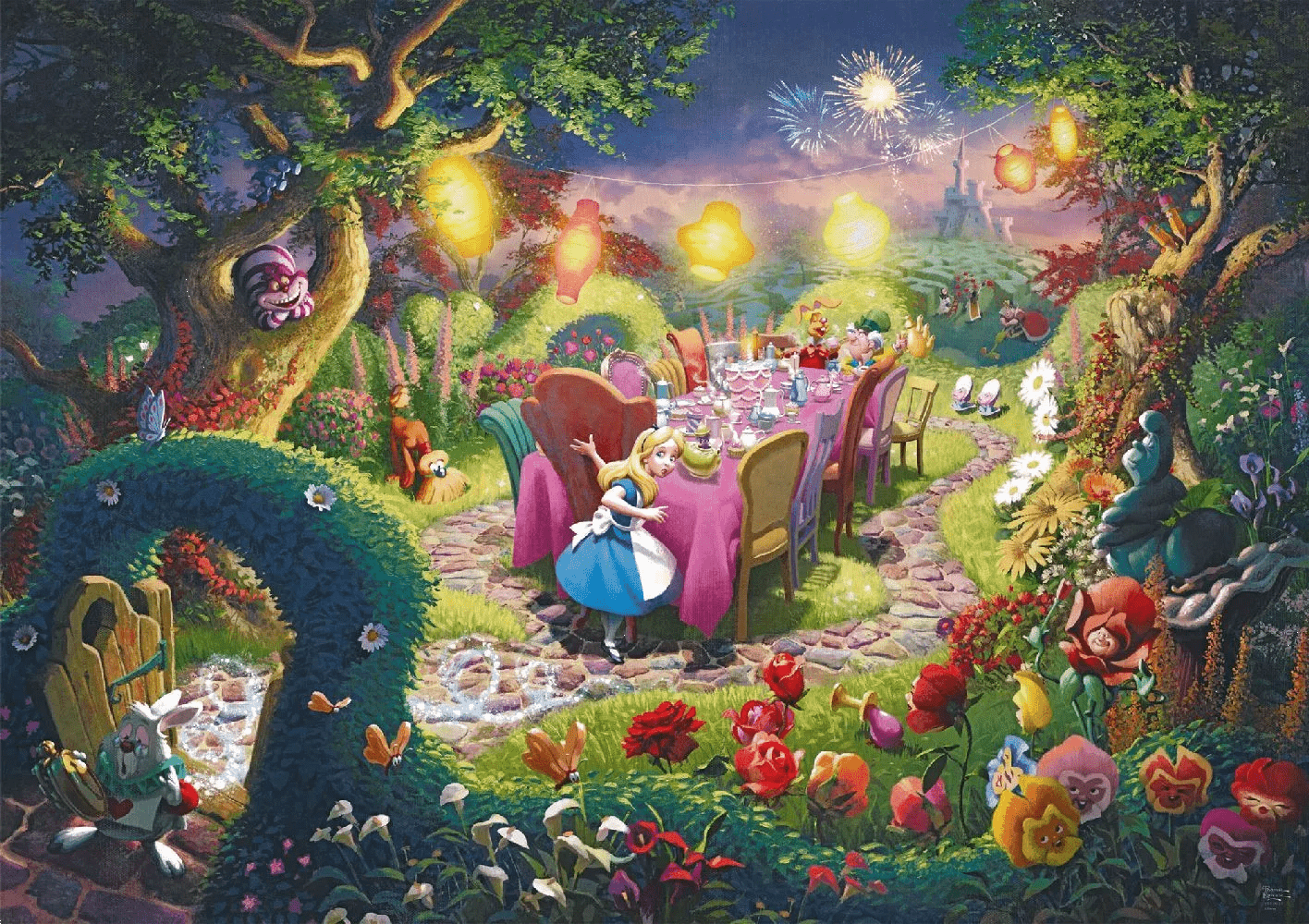 A Bolond Kalapos teadélutánja - sérült doboz Schmidt Spiele 6000 darabos kirakó puzzle (SCH - 57398) - puzzlegarden