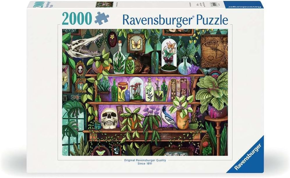 A boszorkány kellékei Ravensburger 2000 darabos kirakó puzzle (RA - 12001416 4005555014164) - puzzlegarden