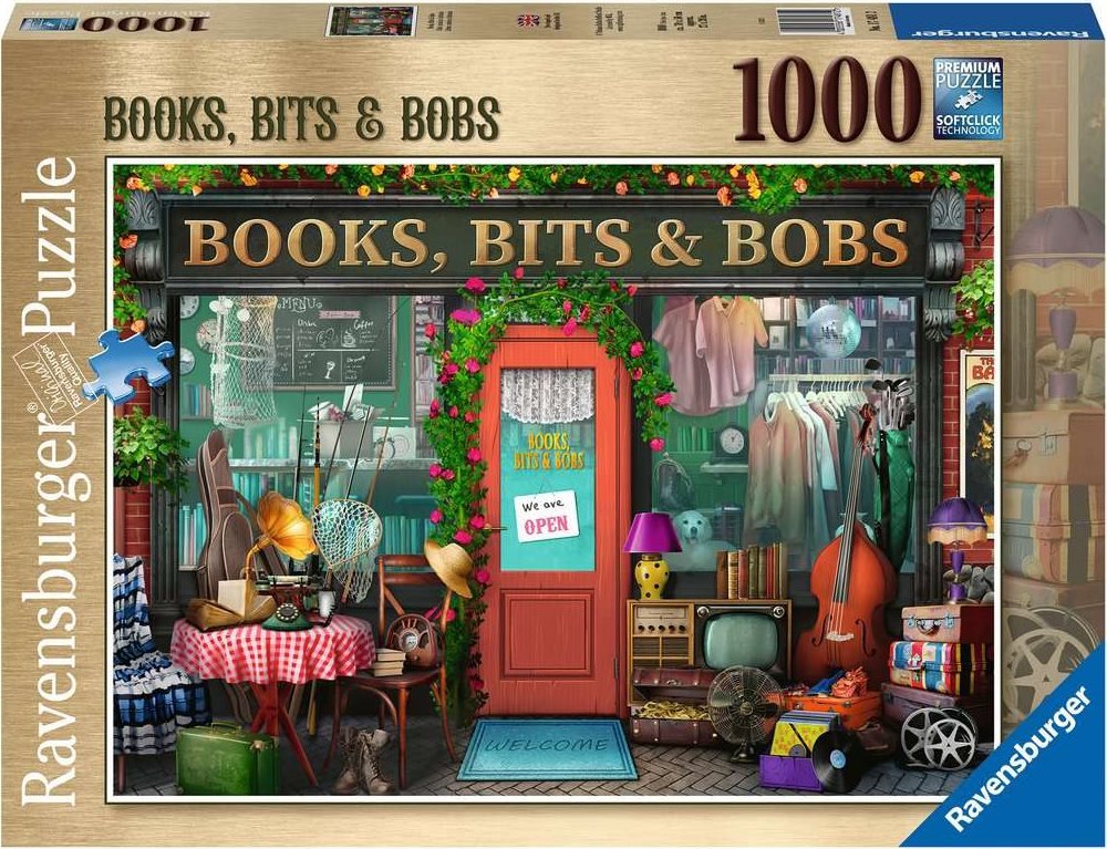 A csetresz bolt Ravensburger 1000 darabos kirakó puzzle (RA - 17481) - puzzlegarden