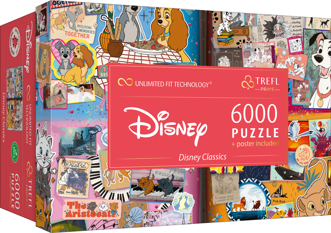 A Disney Nagy Könyve Trefl Prime 6000 darabos kirakó puzzle (TR - 81037) - puzzlegarden