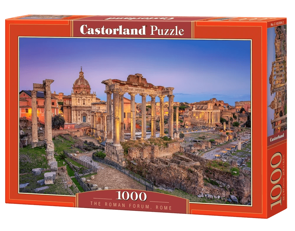 A Forum Romanum, Róma Castorland 1000 darabos kirakó puzzle (C - 105304) - puzzlegarden