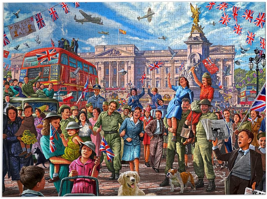 A háború utolsó napjai Gibsons 1000 darabos kirakó puzzle (G - G7153) - puzzlegarden